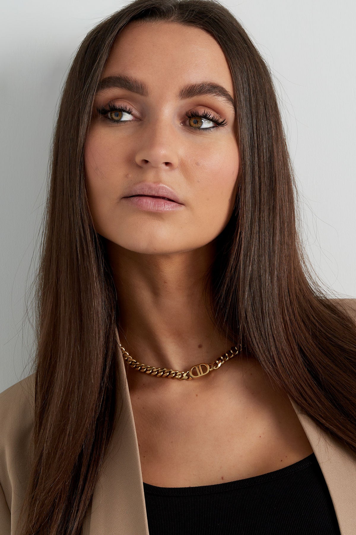 Collier The Good Life Couleur or Acier inoxydable
