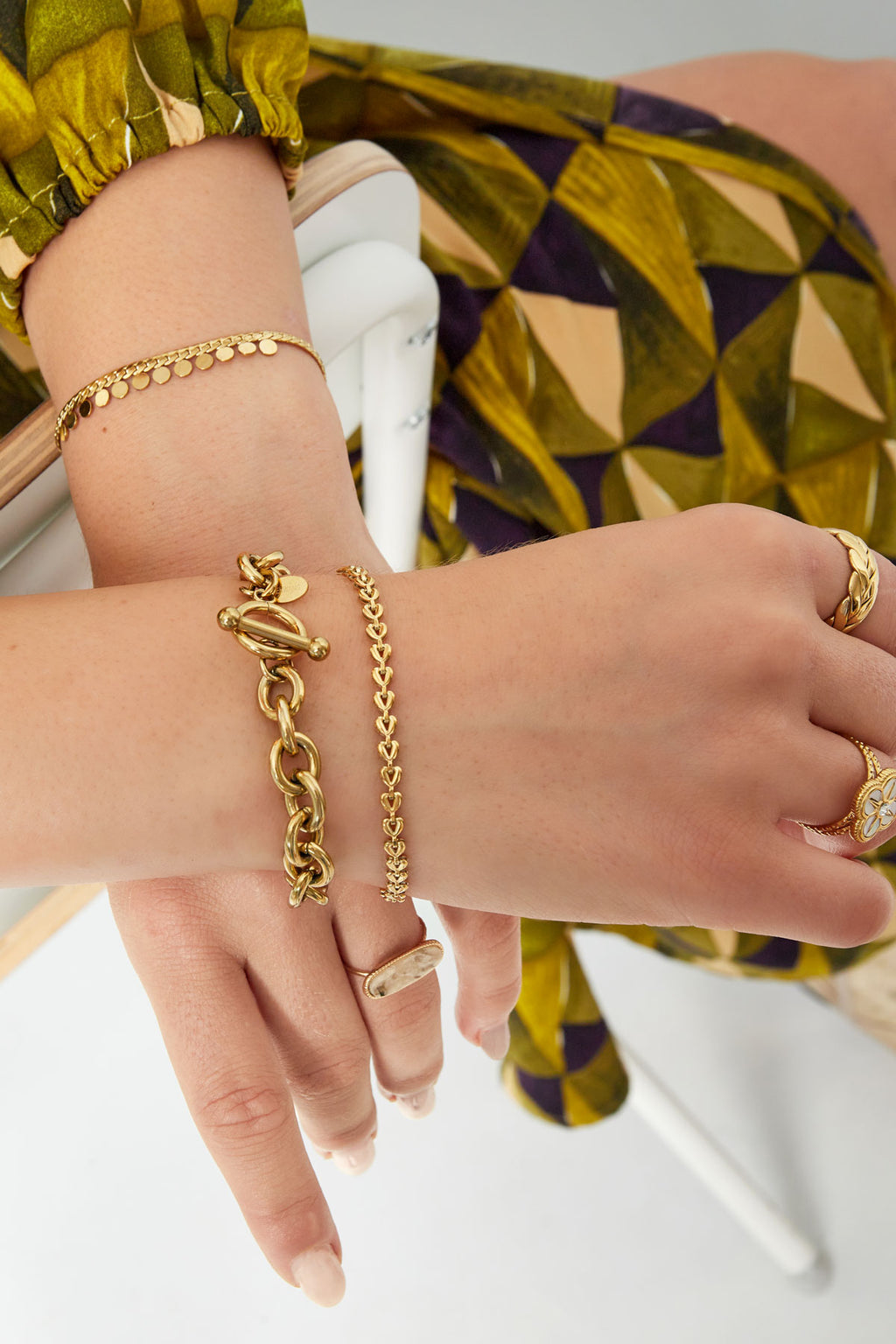 bracelet coeurs liés