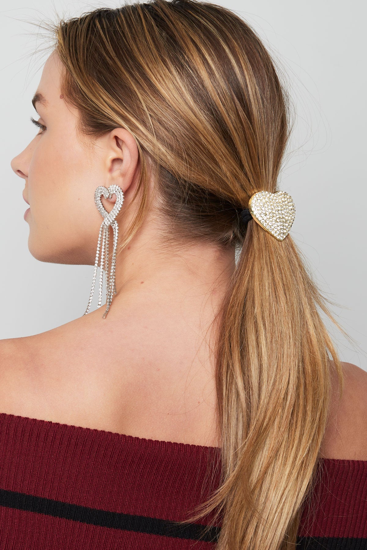 élastique à cheveux shimmer of love