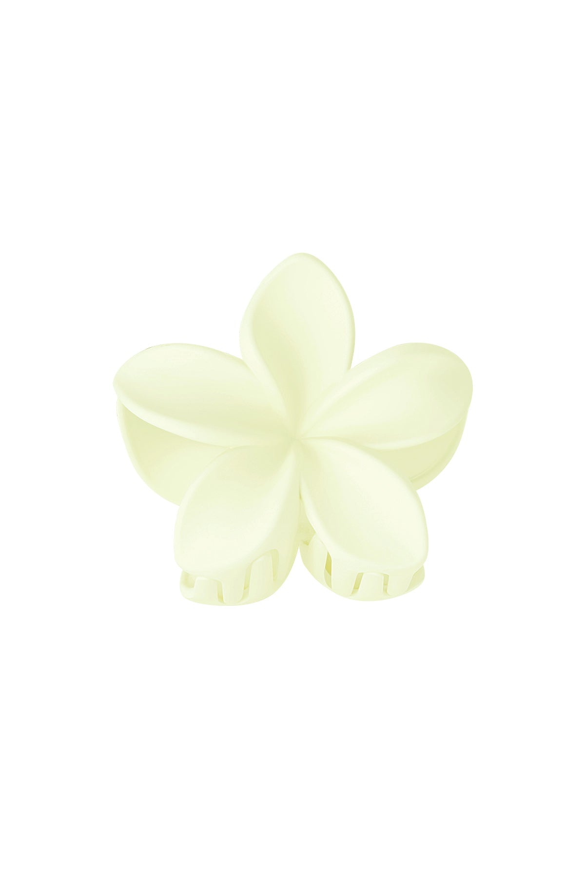 Pince à cheveux fleur - Plastique