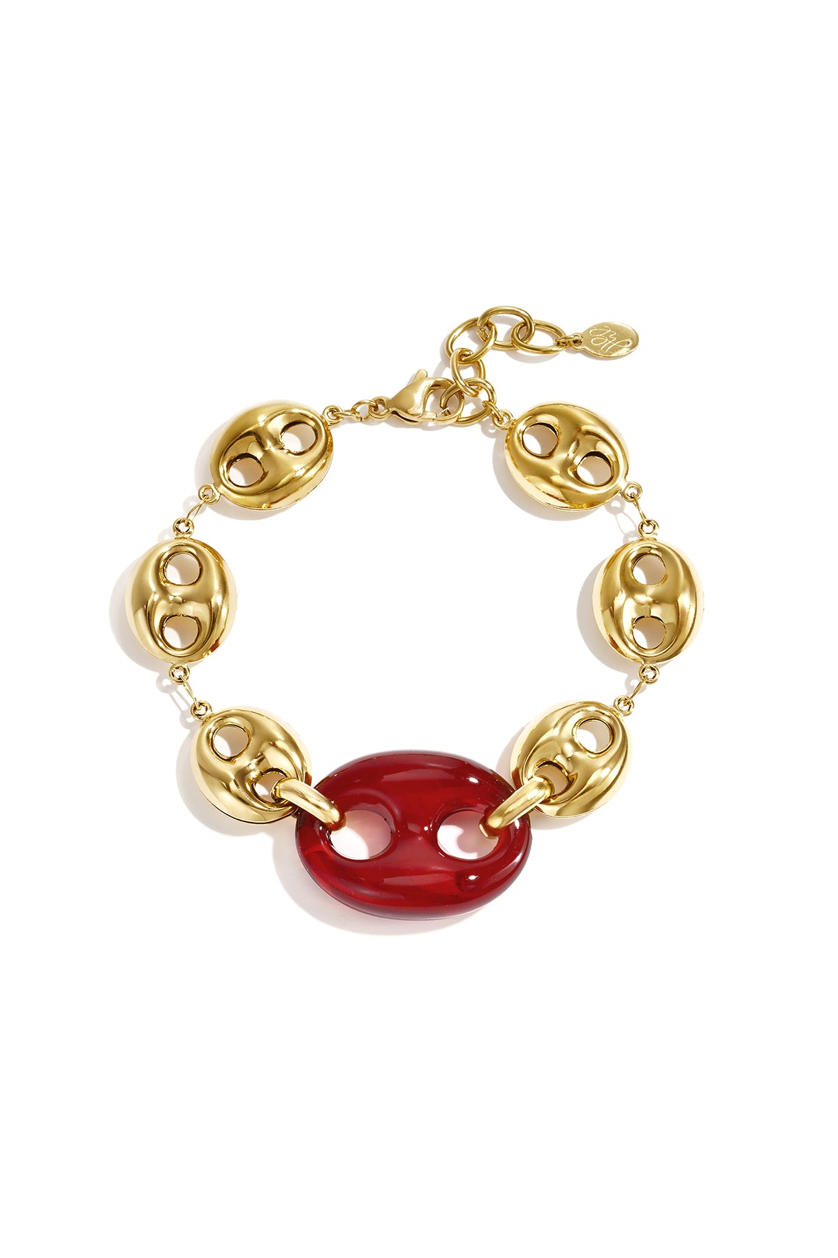 Bracelets à maillons en acier inoxydable, forme géométrique, collection Simple Daily Simple, bijoux pour femmes