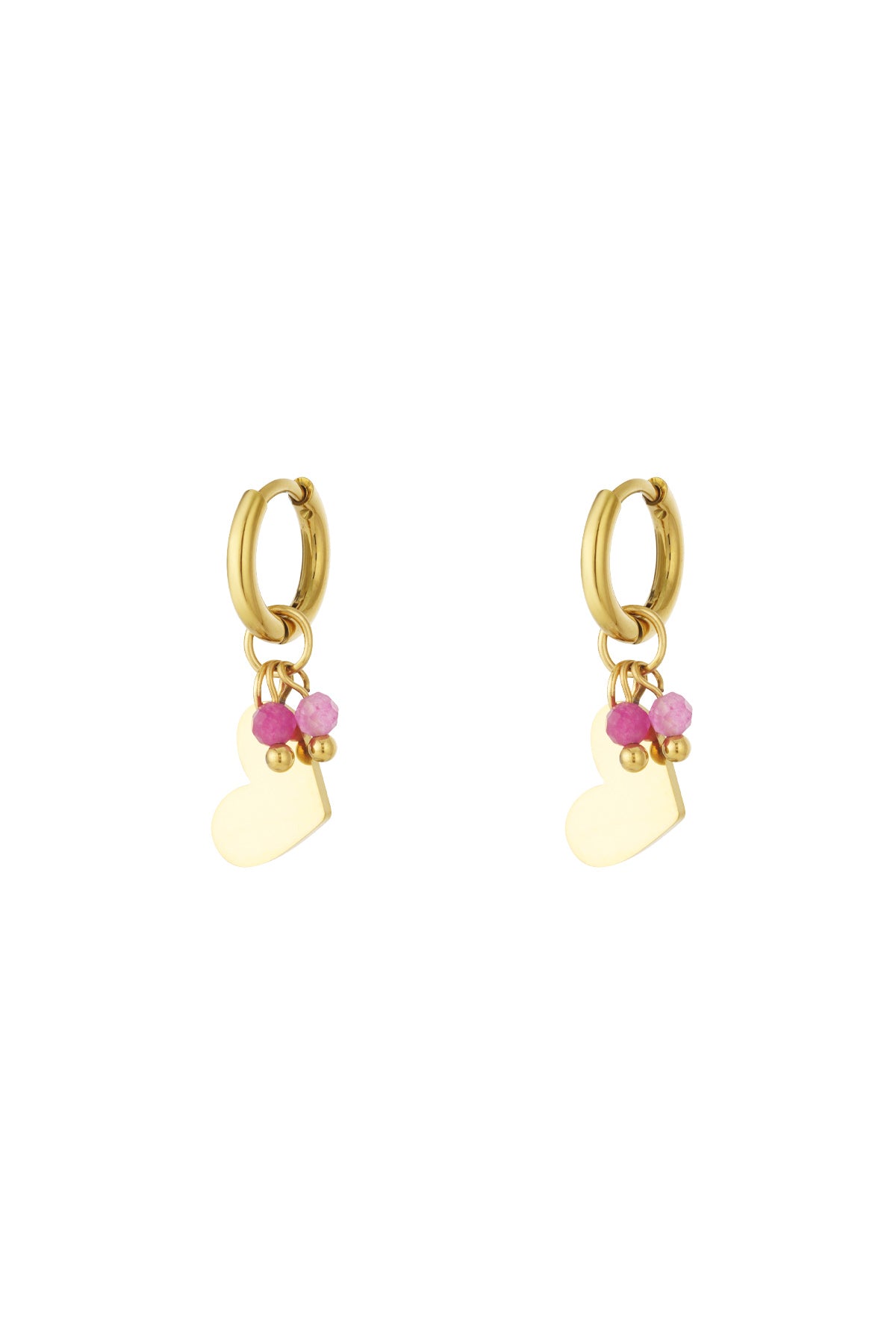 Boucles d'oreilles mini coeur