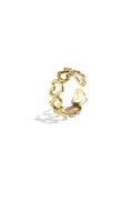 Bagues minimalistes en acier inoxydable, style cœur, décontractées, simples et quotidiennes, bijoux pour femmes